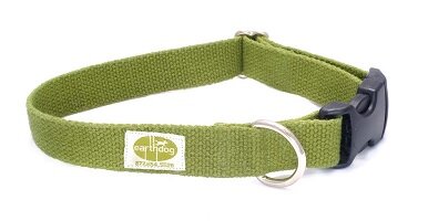 Halsband Earth Dog leaf groen