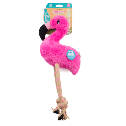 BecoPets speelgoed voor de hond, Fernando de Flamingo