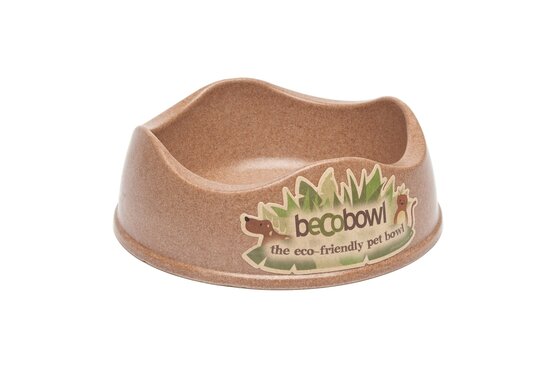 Becobowl drink- voerbak bruin