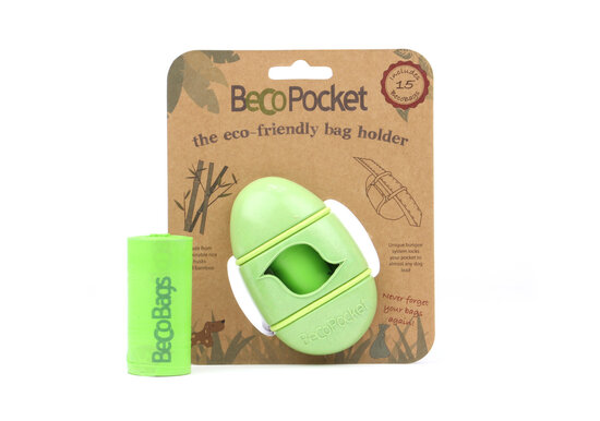 BecoPocket poepzakhouder groen green