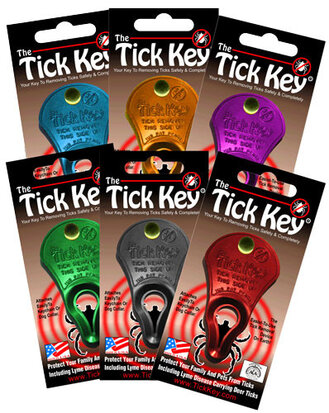 Tick Key in 8 verschillende kleuren