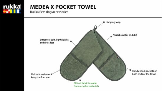 Medea X Pocket Towel Rukka