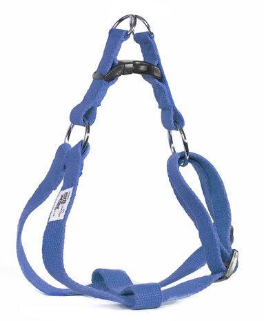 Earthdog harnas / tuigje blueberry blauw