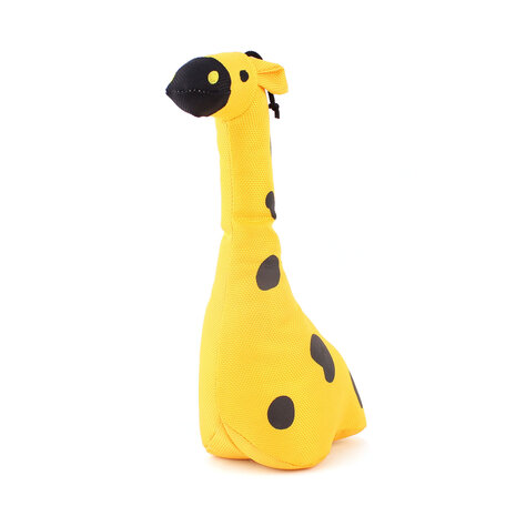 George de Giraffe knuffel voor de hond