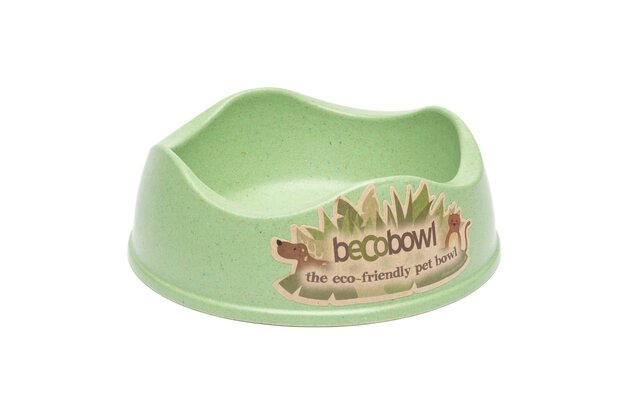 Becobowl drink- voerbak groen