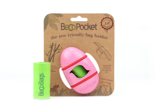 BecoPocket poepzakhouder rose pink