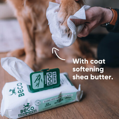 Beco Bamboo dog wipes