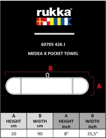 Medea X Pocket Towel Rukka