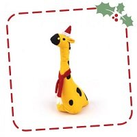 Kerstknuffel voor de hond: George de Giraffe (Medium)