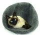 Kivikis Cat Cave kattenhuis kattenmand dark grey donkergrijs grijs
